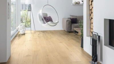 Haro plankegulv - Eg lysehvid markant børstet nD 