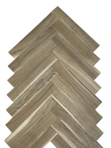 Sildebensparket Eg Rustik med splint 16x68x408 mm.