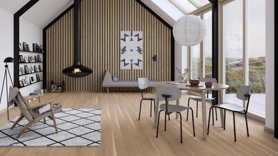 BOEN Stonewash Eg, Sand, Plank 