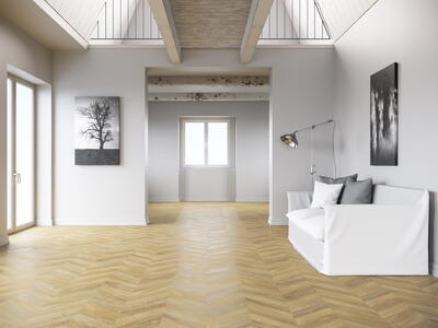 Fransk sildeben laminatgulv - Masterpiece Boho