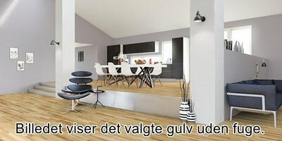 Junckers 22 mm. massiv Ask skibsparket Harmony 