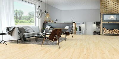 Junckers 22 mm. massiv Ask Nordic skibsparket Variation 