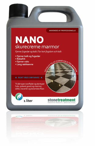 Stonetreatment - Nano Skurecreme marmor 