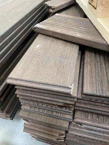 Bambus terrasse endeprofil - 2. SORTERING