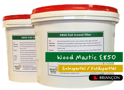 Woodmastic 850 gulvspartel til parketgulv 7 kg.