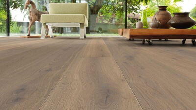 Haro plankegulv - Afrikansk eg light Purohvid Sauvage børstet n+ 