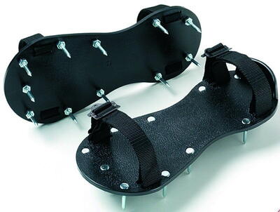 Pigsko med stålpigge til påspænding 