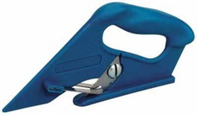 Tæppeskærer Forside blå -