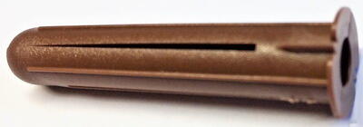 Plugs Brun 8 mm. - 200 stk. 