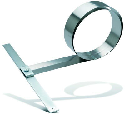 Skærelineal i rustfri stål 2050 mm. med T -