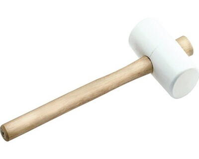 Gummihammer Hvid 560 g. -