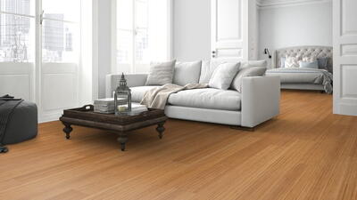 Moso Bamboo elite - Caramel side pressed grundolieret 