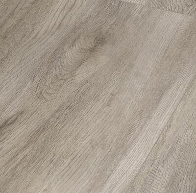 Parador vinyl Basic 5.3 - Eg pastelgrå børstet struktur, Planke   