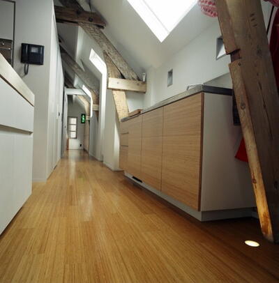 Moso Bamboo Supreme - Side Pressed Caramel, mat lak 