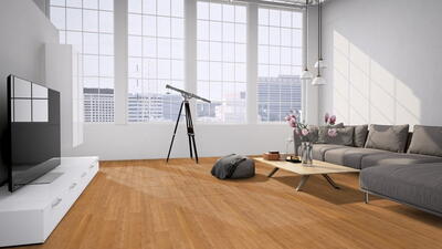 Moso Bamboo Supreme - Plain Pressed Caramel, mat lak 