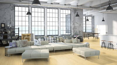 Moso Bamboo Supreme - Plain Pressed Natural, grundolieret 