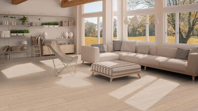 Moso Topbamboo - Side Pressed Caramel White, børstet 