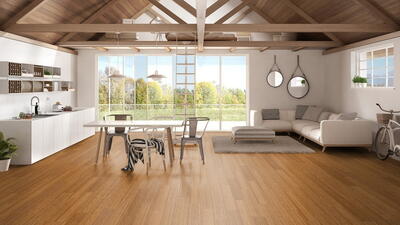 Moso Topbamboo - Side Pressed Caramel børstet, mat lak 