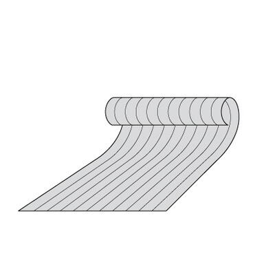 0,6 mm bambusfinér - Side pressed, Natural