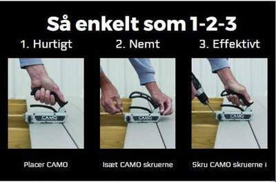 CAMO Monteringsværktøj til 81-125 mm. planker