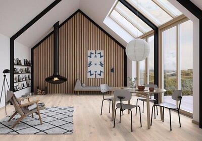 BOEN Eg Pale White Live Pure, Plank 