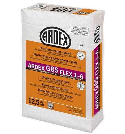 ARDEX G8S Flex 1-6, Fugemasse 12,5 kg.