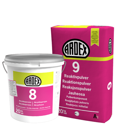 ARDEX 8+9, Vådrumsmembran