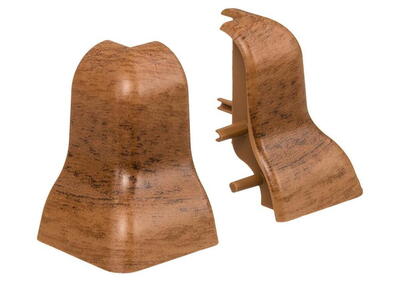 Plasthjørne - udvendig, 19 x 38 S mm.