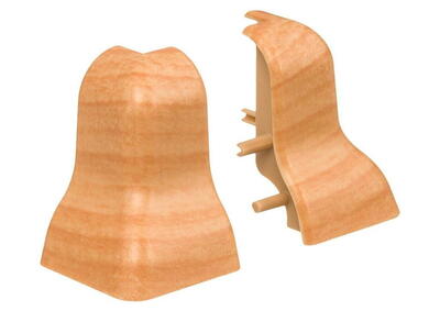 Plasthjørne - udvendig, 19 x 38 S mm.