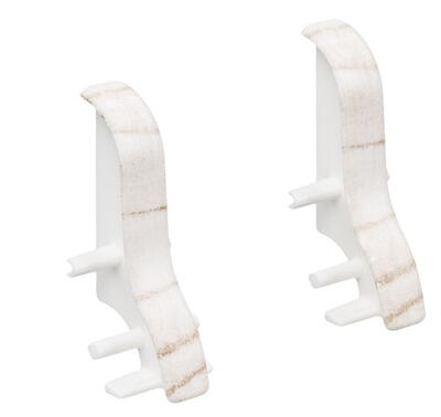 Plast-mellemstykke, 19 x 38 S mm. 