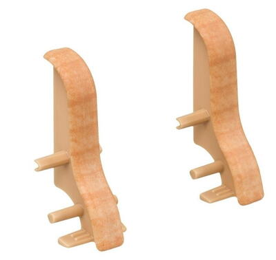 Plast-mellemstykke, 19 x 38 S mm. 