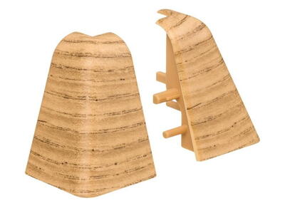 Plasthjørne - udvendig, 19 x 39 mm. 