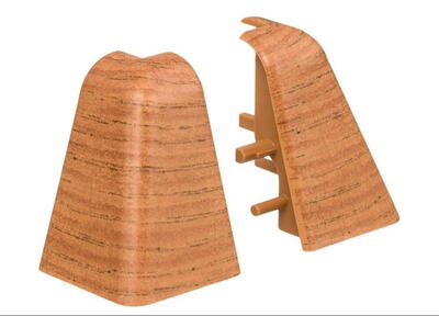 Plasthjørne - udvendig, 19 x 39 mm. 