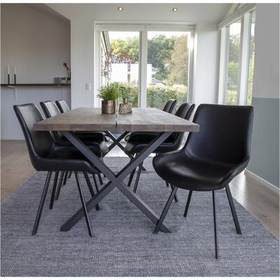 Drammen sort Spisebordsstol- RESTSALG