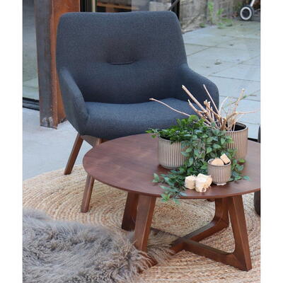 London Lænestol, mørkegrå 