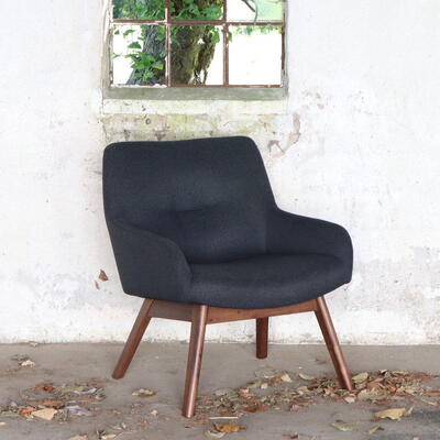 London Lænestol, mørkegrå 