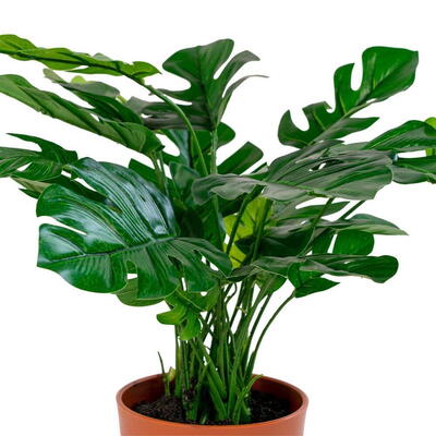 Kunstig Monstera plante 45 cm.