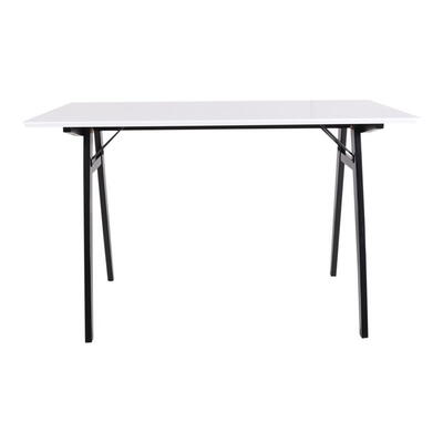 Vojens Skrivebord i hvid og sort 