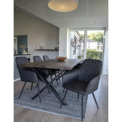 Harbo sort Spisebordsstol 