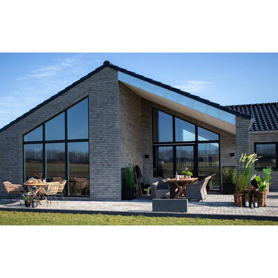 Oviedo rundt Ø 100 cm. Teak havebord 