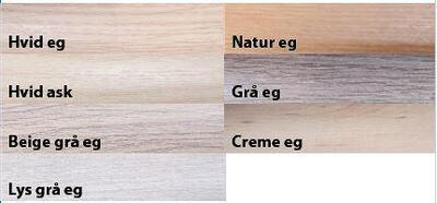 10x20 mm. Vinkel selvklæbende 