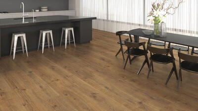 Haro laminatgulv, Grand Via Aqua - Eg Portland, Natur