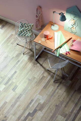 Laminatgulv Classic Line - Old wood mix beige F11 