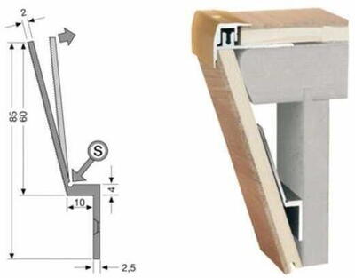 Skråvinkel type 3402