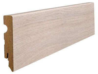 Fodpanel til Laminatgulv, 15 x 80 mm. 