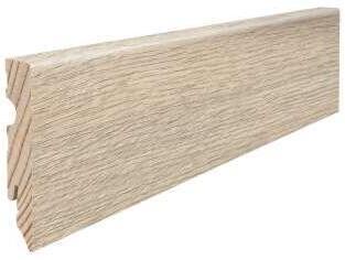 Fodpanel til Laminatgulv, 15 x 80 mm. (vandresistente) 