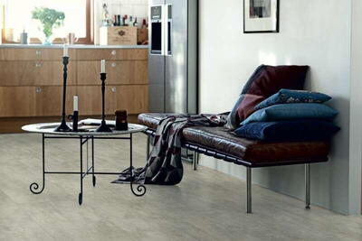 Pergo Classic Plank Vinyl - Light Grey Travertin 