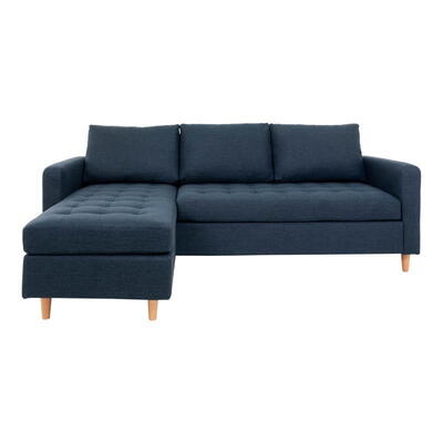 Firenze Sofa, Blå med træben 