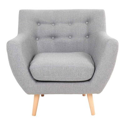 Monte Lænestol, Lysegrå med træben 