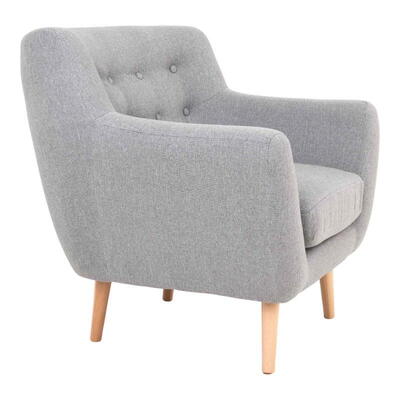 Monte Lænestol, Lysegrå med træben 